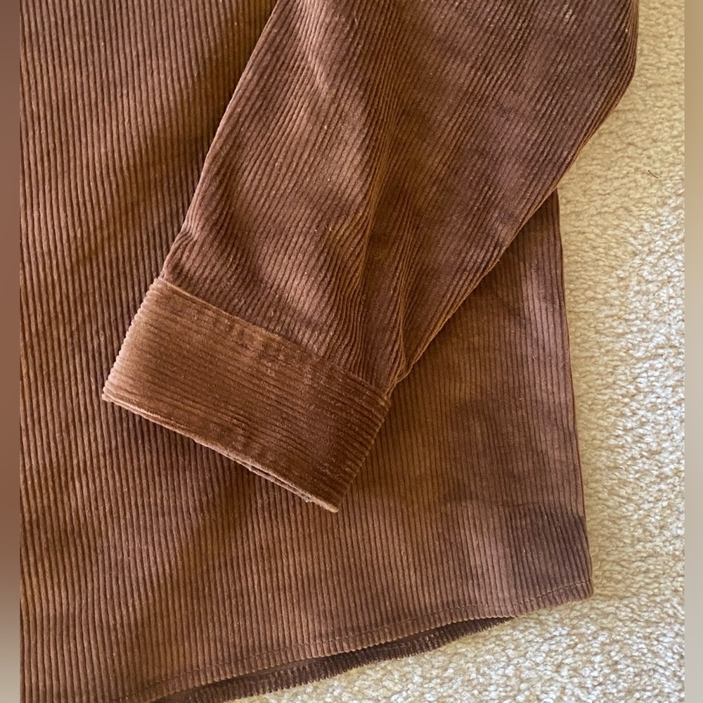 Express Brown Button Jacket - Picture 12 of 13
